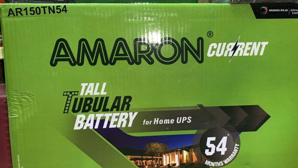 Amaron Current AR150TN54 (150AH) - Tall Tubular Inverter Battery